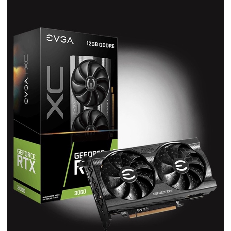 售全新 EVGA GeForce RTX 3060 XC GAMING, 12G-P5-3657-KR  高雄可面交
