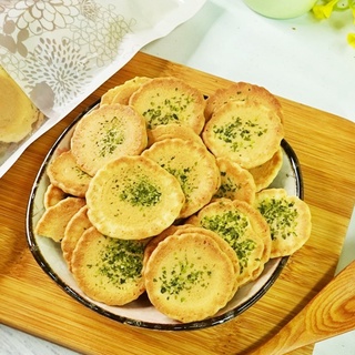 【食尚三味】海苔小煎餅 600g 小圓煎餅 小元煎餅 海苔煎餅 日式煎餅 (古早味)