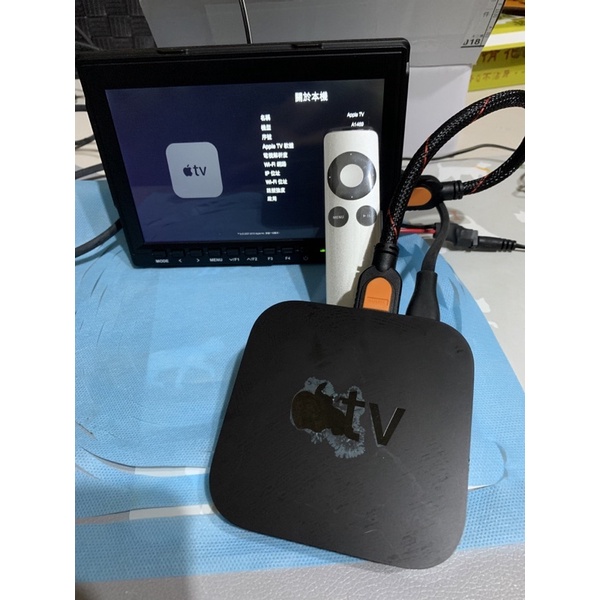 Apple TV3 二手 A1469 有盒子 更新資訊airplay 功能正常