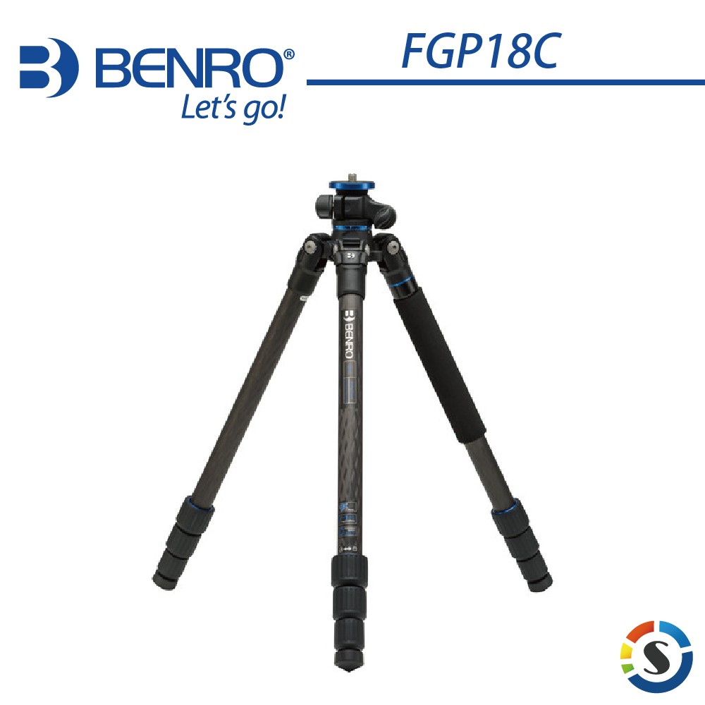 BENRO百諾 FGP18C SystemGoPlus系列碳纖維三腳架(反折收納)
