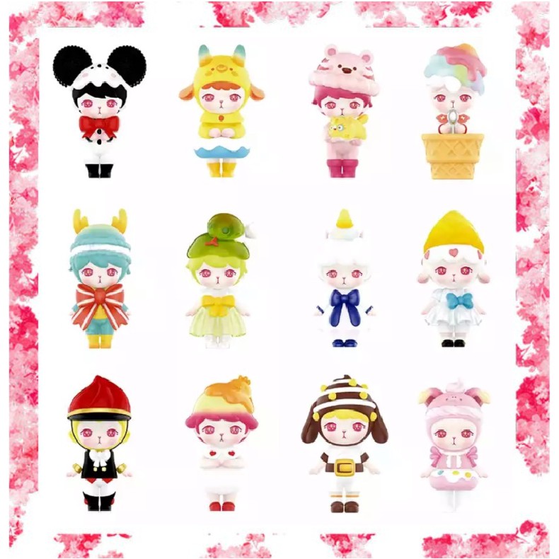 現貨一盒12入 隱藏隨機盲盒 Bunny生肖系列 popmart Bunny生肖 12生肖 Bunny十二生肖 甜點點