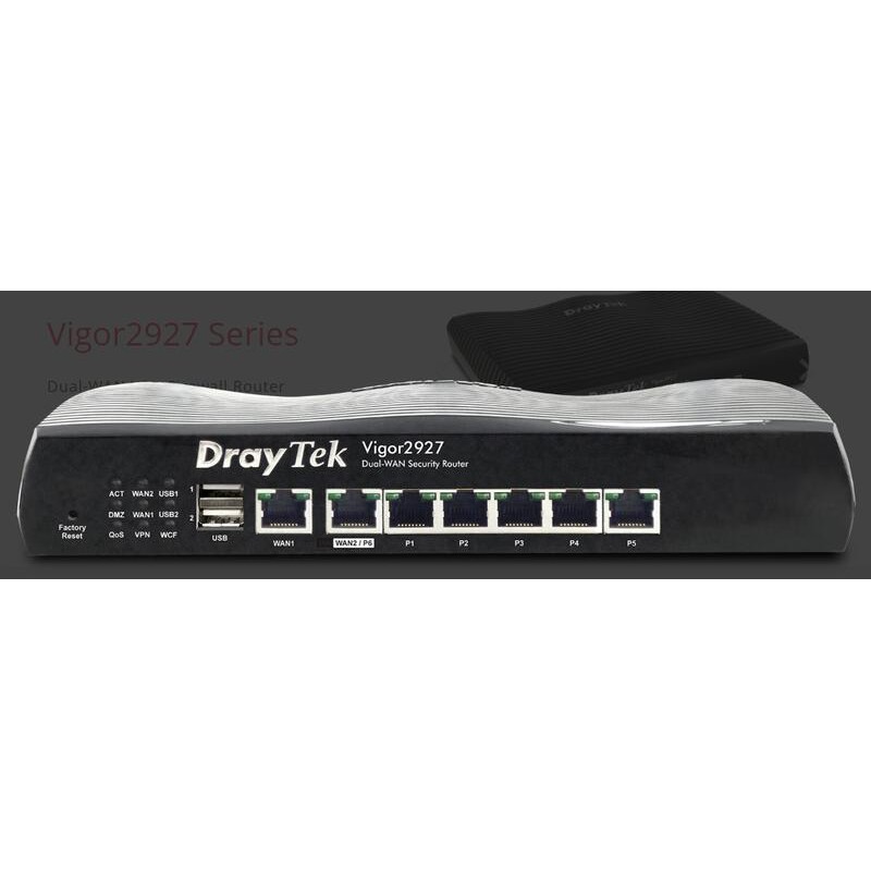 DrayTek Vigor2927 SSL VPN 雙Wan寬頻路由器(全新現貨)