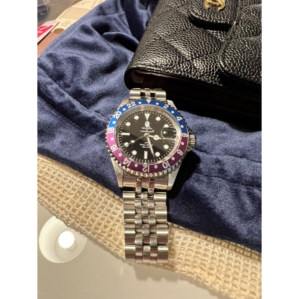 BAPE BAPEX TYPE 2 WATCH 雙色環錶 翻玩手錶