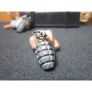 WG2二戰部門 DID美軍款1/6精緻金屬製手榴彈一顆 mini模型