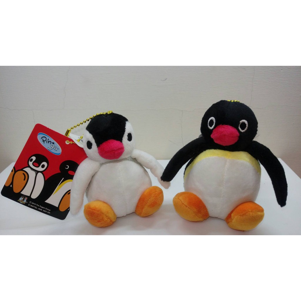 超可愛的Pingu家族~企鵝家族絨毛娃娃~小企鵝玩偶吊飾~企鵝家族---3吋 6吋[可愛娃娃]