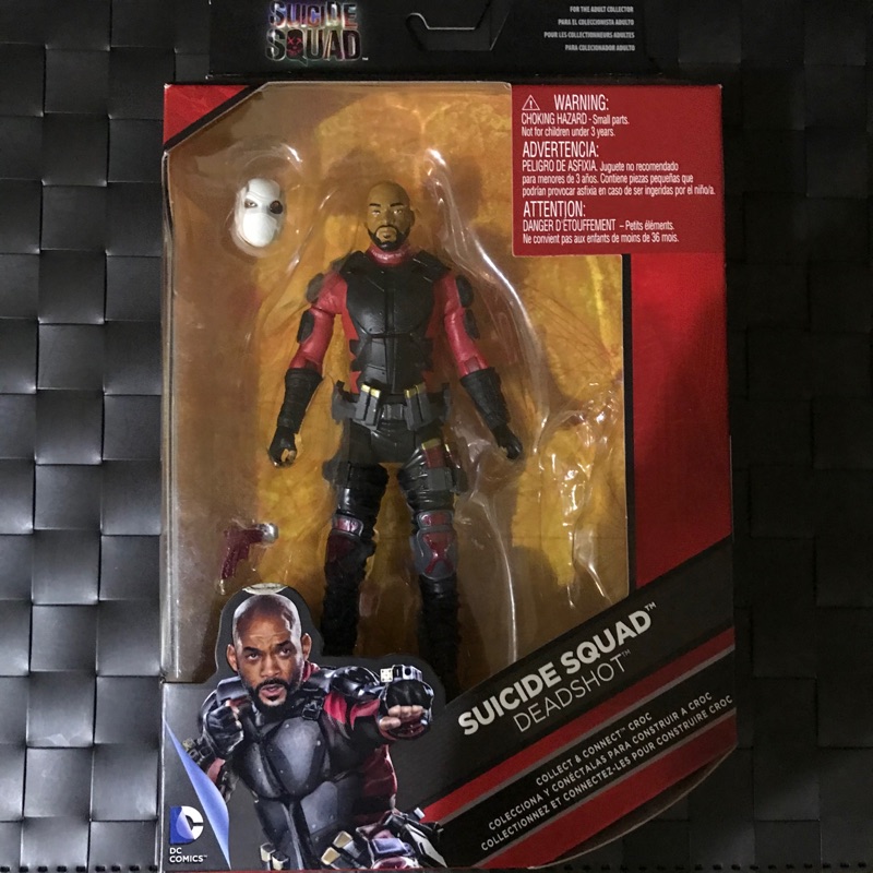 正版 DC Multiverse 美泰兒 自殺突擊隊 6吋 死射Deadshot 死亡射手 威爾史密斯 不含殺手鱷BAF