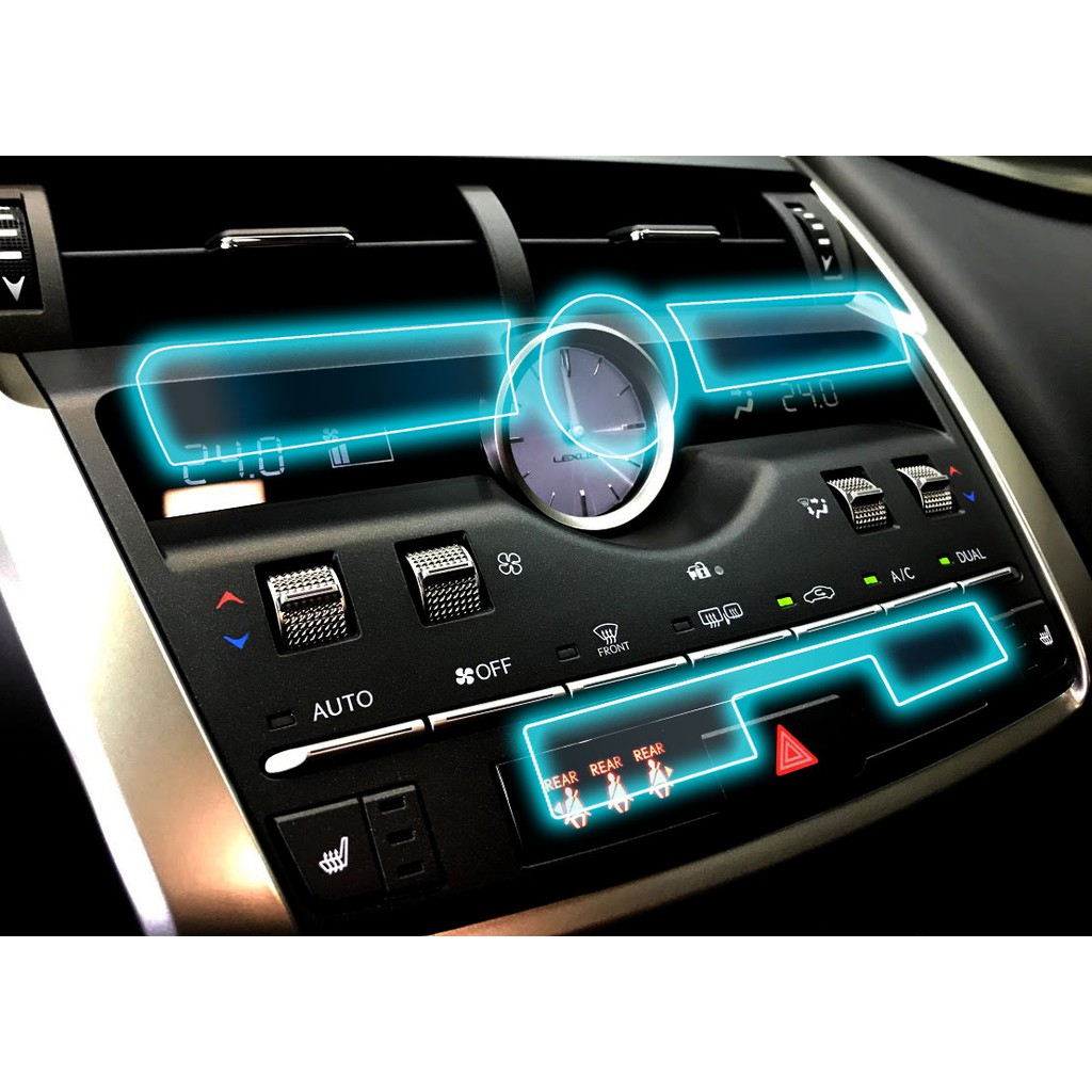 Lexus NX200 300h FSPORT_保護貼/TPU犀牛皮_內飾板螢幕保護貼_小馬汽車工坊