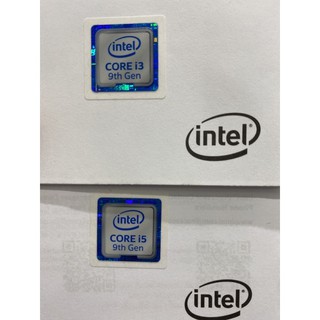 原裝英特爾intel CPU CORE標貼 i3 i5