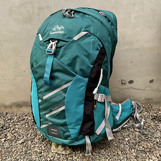 瘋爬山背包【裝備部落】Senterlan鑫特萊 登山背包 35L 透氣背負 腰帶減壓 防雨罩 水袋背包 徒步背包 後背包