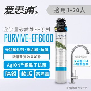 愛惠浦 全流量強效碳纖維系列淨水器 EVERPURE PURVIVE-EF6000