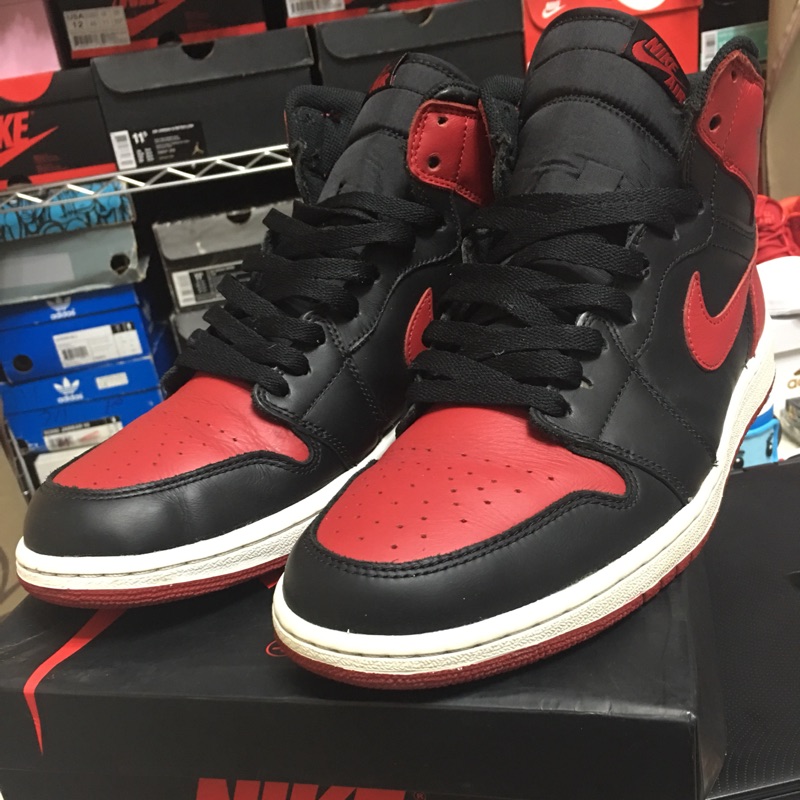 “現貨” AIR JORDAN 1 RETRO HIGH OG “Banned” 禁穿 2013 555088-023