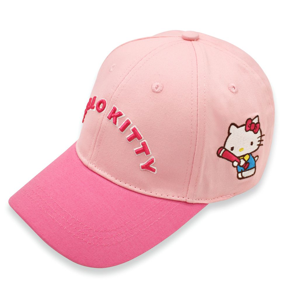Hello Kitty 凱蒂貓, 親子棒球帽, Hello Kitty字樣粉紅色