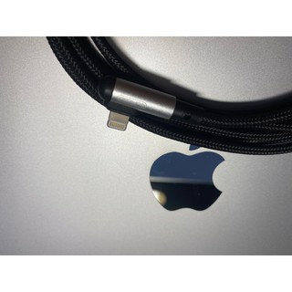 《Mike小舖》Apple編織充電傳輸線USB-Ligtning直頭/彎頭