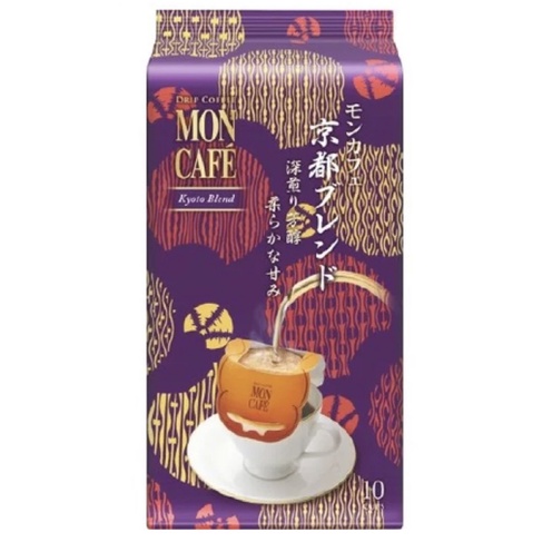 台灣現貨 咖啡 日本 濾掛式咖啡 京都限定 片岡物產 MON CAFE 京都風 深焙 濾掛式咖啡 75g