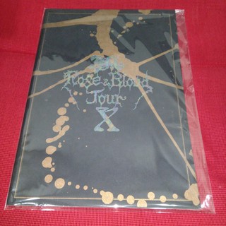 X JAPAN 場刊 1989 Rose & Blood Tour / XJAPAN LIVE 巡迴 演唱會 寫真集