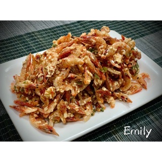Emily澎湖名產直送🚚 黃金蔥蝦 80g 中蝦酥 蔥花黃金蝦
