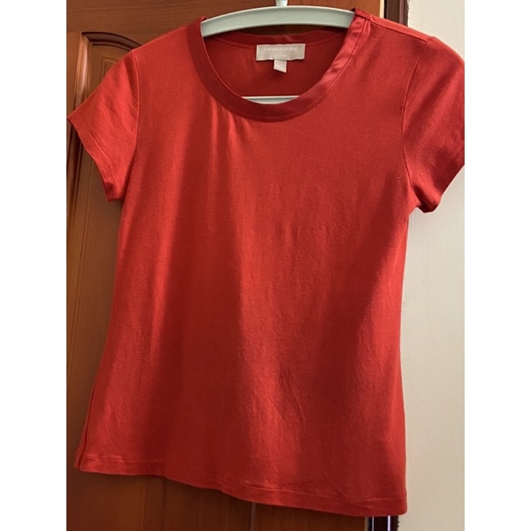 二手 香蕉共和國 BANANA REPUBLIC 紅色 短袖 上衣 T-Shirt