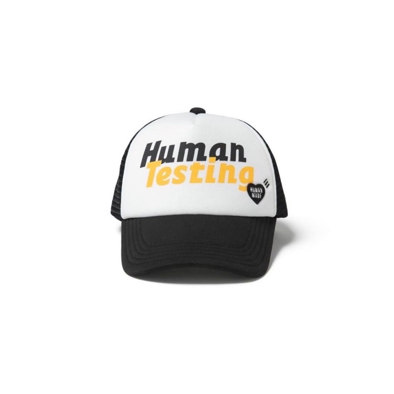 全新正品 HUMAN MADE HUMAN TESTING MESH CAP 六片帽 黑色 聯名 ASAP Rocky
