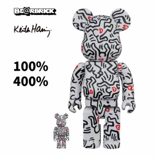 BE RBRICK Keith Haring 8 凱斯哈林 400+100% 庫柏力克熊
