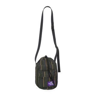 日本代購 The north face 紫標 Regimental Stripe Shoulder Bag 線條 側揹包