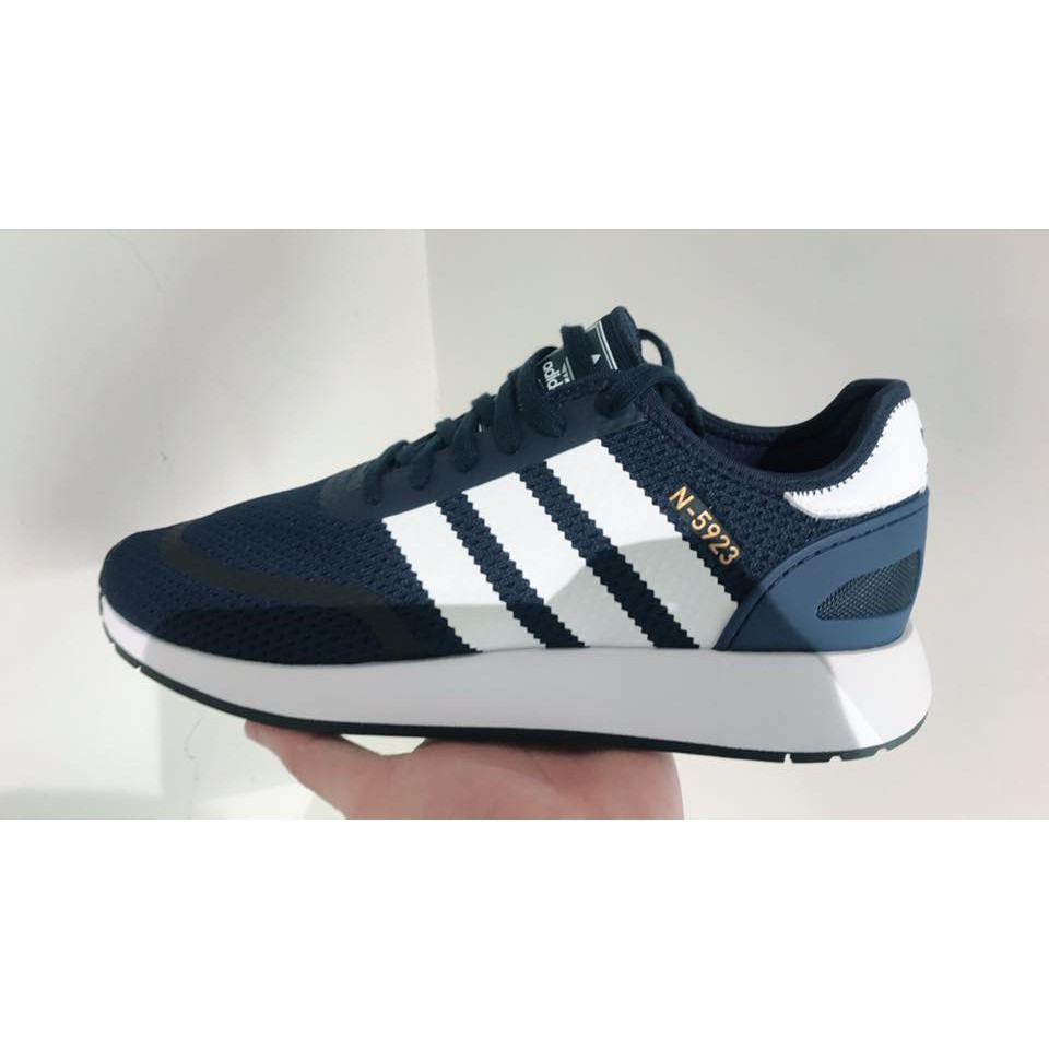 問真假請跳過「Parody」adidas N-5923 Navy DB0961 廣告代言 新款 2018 海軍藍