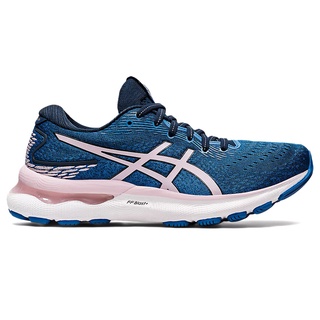 ASICS GEL-NIMBUS 24 女鞋 慢跑 訓練 回彈 藍 粉【運動世界】1012B201-400