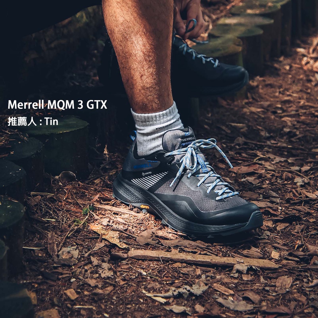 Merrell 戶外鞋 MQM 3 GTX 岩石灰 黑 男鞋 登山鞋 黃金大底 防水 【ACS】 ML135585