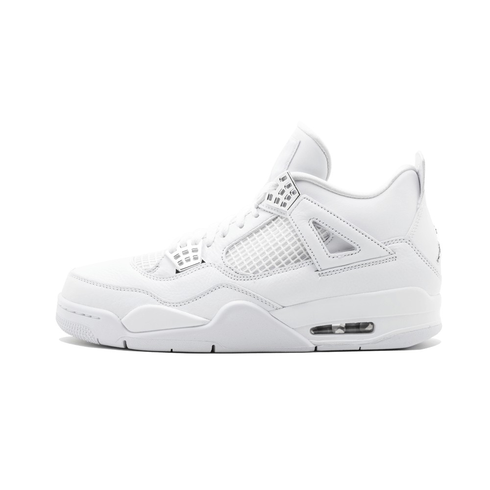 jordan 4 white pure money