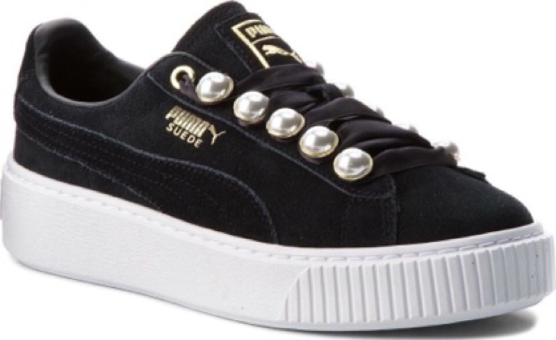 puma suede platform bling wmns