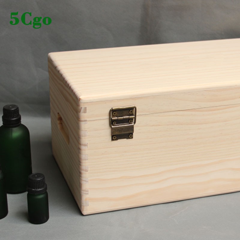 5Cgo【樂趣購】15ML精油收納盒雙層66格木盒精油盒實木精油盒內格收納盒子低調奢華收納盒535798005580 | 蝦皮購物