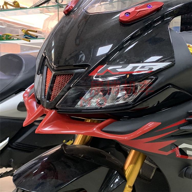 一芳車業yamaha Yzf R15 V3 定風翼yzfr15 進風翼擾流翼鯊魚鰭風翼 蝦皮購物