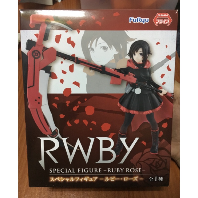 限量一盒!! 八角完美 日空版 景品 FuRyu Ruby Rose RWBY 露比紅玉 露比 紅玉