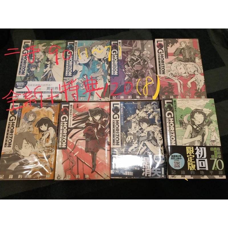 【二手輕小說】記錄的地平線