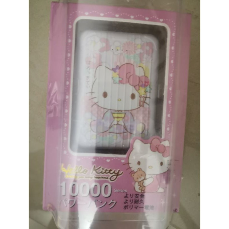 三麗鷗 HELLO KITTY  雙子星 美樂蒂 日版行動電源 W1057