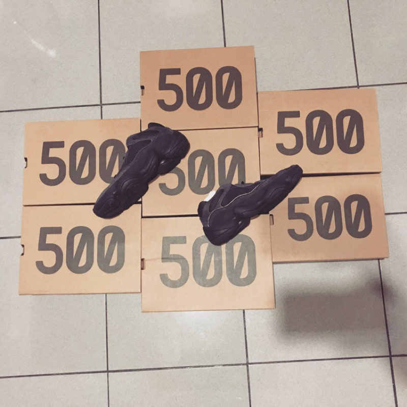 Adidas Originals YEEZY 500黑