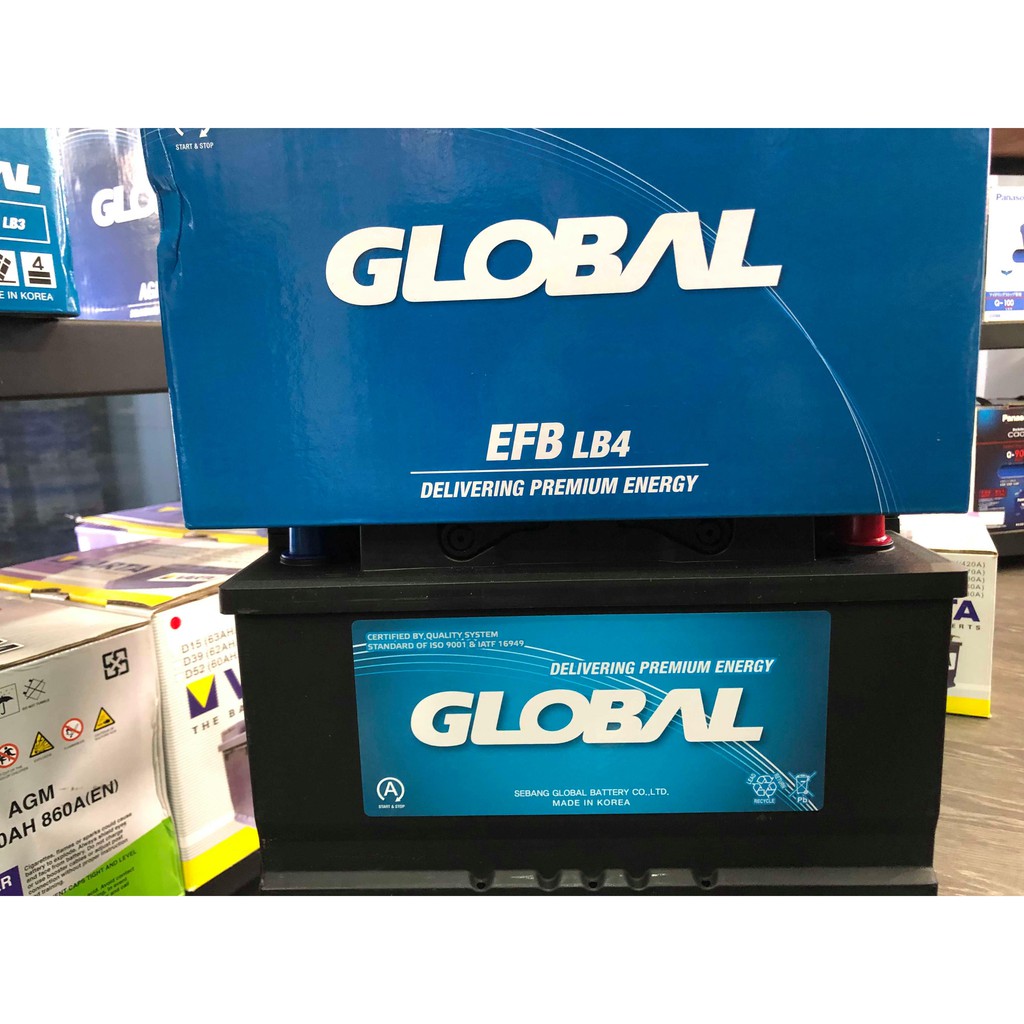 環球 GLOBAL EFB LB4 低版 歐規 起停系統ISS 韓國 世邦SEBANG 韓國製