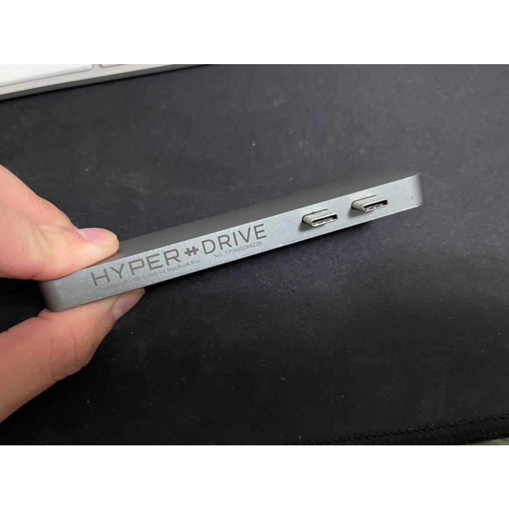 HyperDrive 7-in-2 USB-C Hub for MacBook Pro 太空灰  集線 轉接 二手