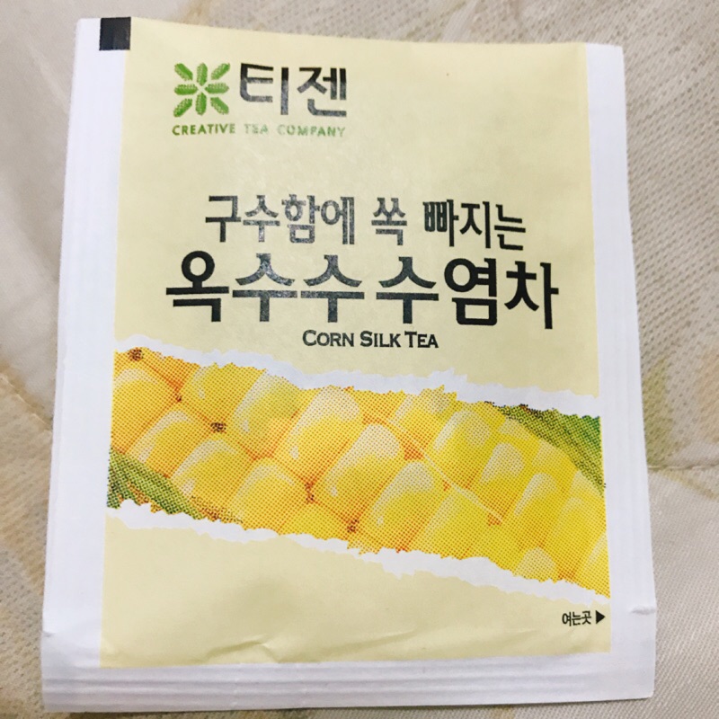 好市多🌟韓國Teazen玉米鬚茶 單包入 消水腫早餐茶好幫手
