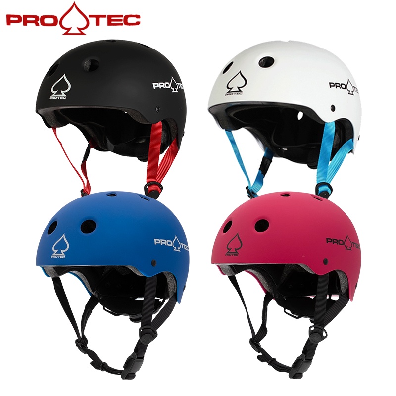 美國PRO-TEC兒童認證款頭盔可調碼輪滑滑板騎行運動帽極限安全帽