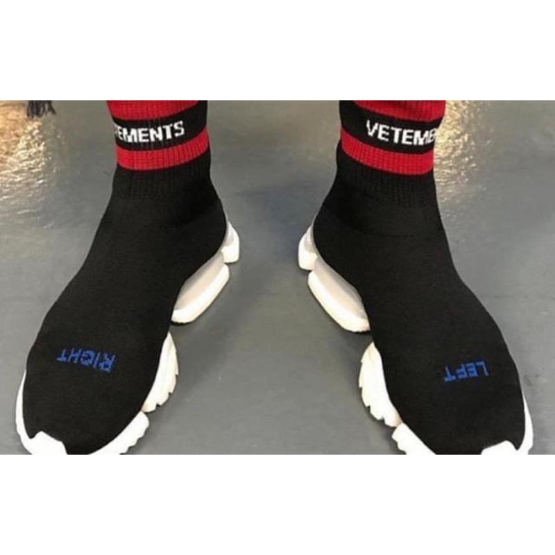 Reebok Vetements 襪鞋 US12/30cm 全新未穿 無盒 裸鞋