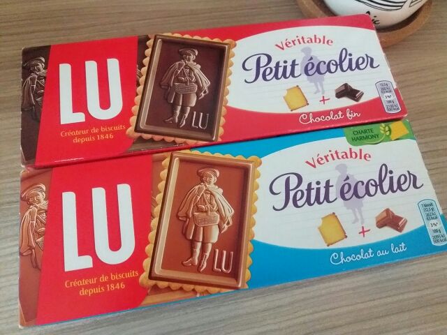 (四月限定優惠)法國 LU Petit écolier  巧克力餅乾 牛奶巧克力餅乾