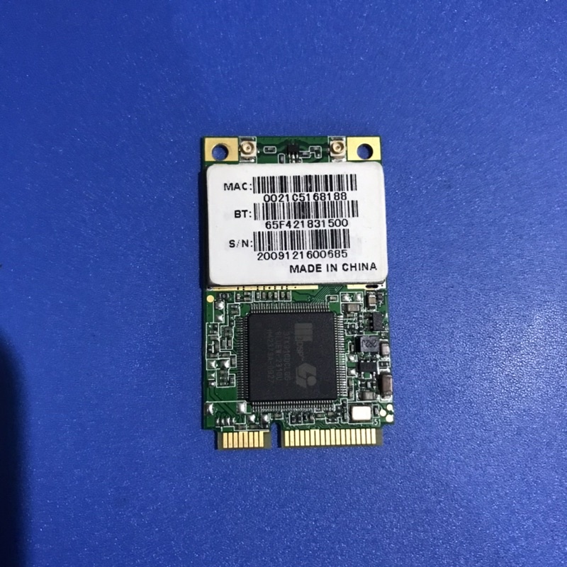 拆機良品 Mini PCI-E藍牙+Wifi無線網卡