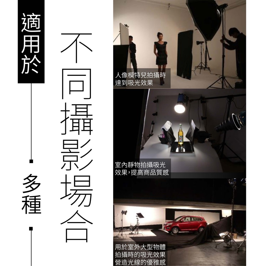 Keystone 黑色吸光背景布200 140 楔石攝影怪兵器