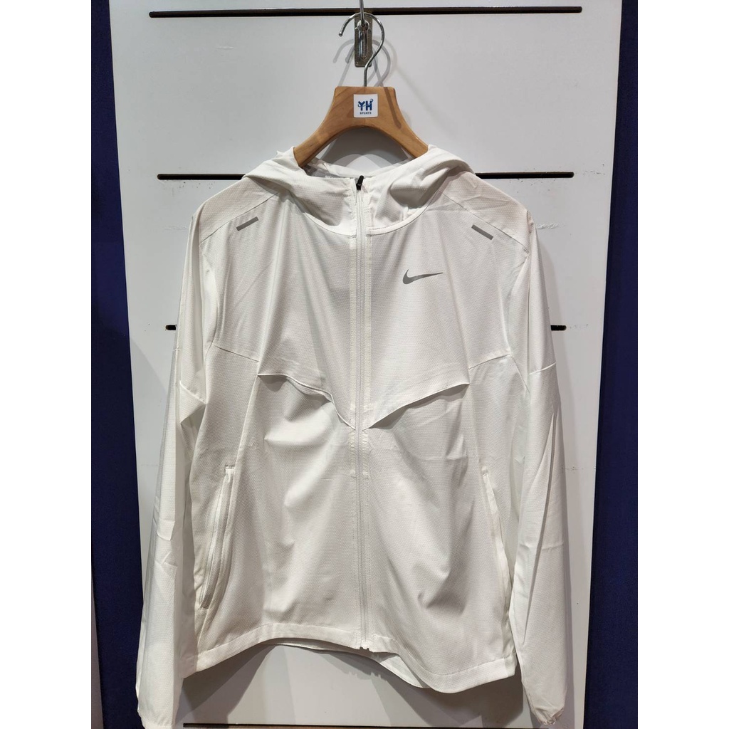 NIKE - WINDRUNNER 男款 風衣外套 防潑水 防風 輕薄 透氣 舒適 白色 - CZ9071-100