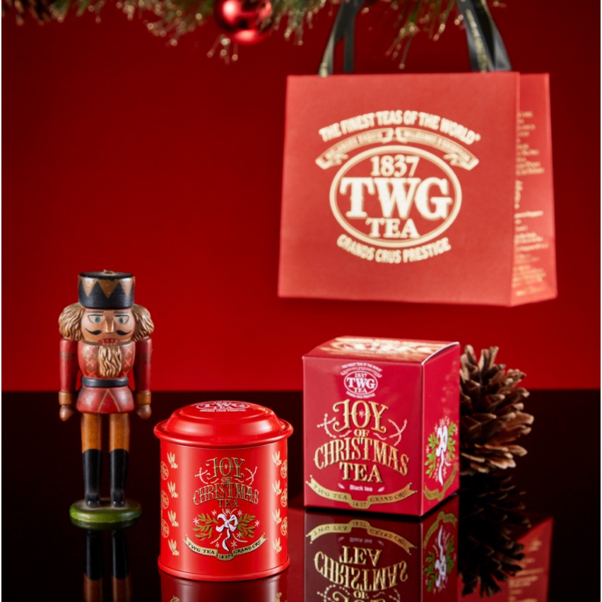 【獨家現貨 最後一罐】TWG Tea 聖誕歡樂黑茶（含2021年聖誕限定迷你茶罐）｜2021聖誕限定｜聖誕禮物｜聖誕節