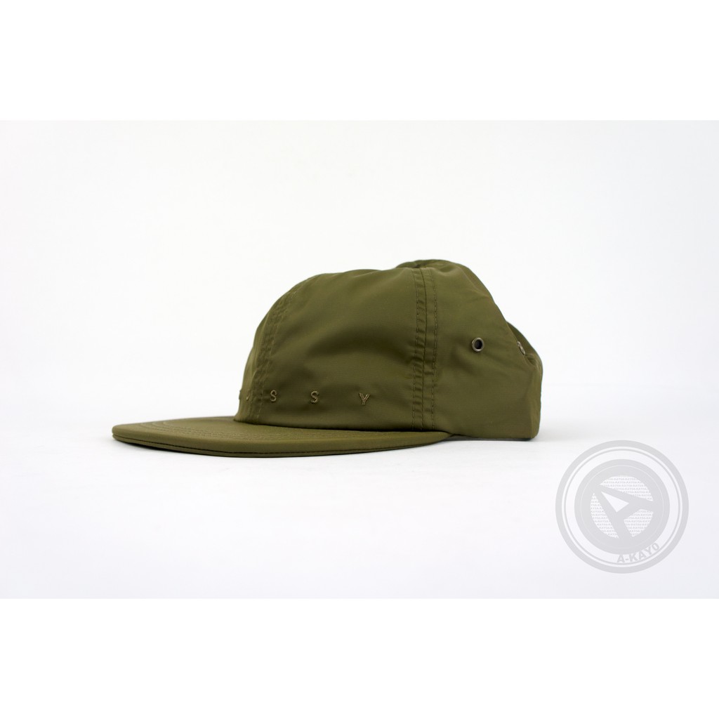 【A-KAY0】STUSSY CRUSHABLE CAP 6 PANEL 老帽 六片帽 綠【131665OLIV】