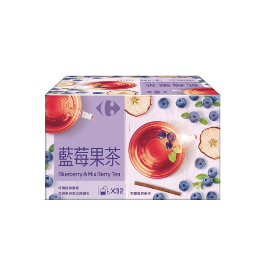 家樂福 藍莓果茶 3g x 32入【家樂福】