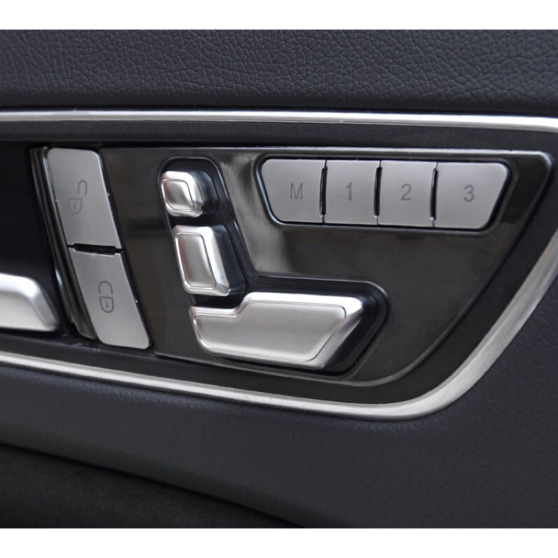 ANS汽車配件 （Benz） 賓士 解鎖 按鍵裝飾片 解鎖按記憶 按鈕 內飾改裝 W204 C250 C200 C300