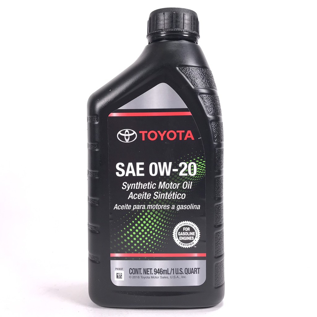 Toyota 0w20 gf5