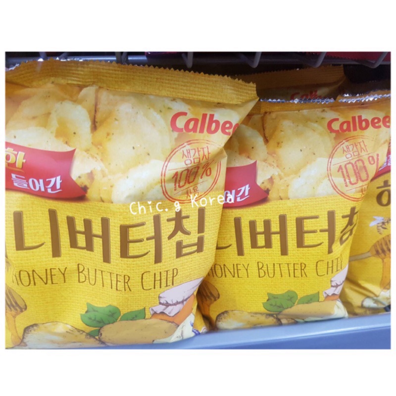 韓國姐姐代購 新口味 蜂蜜奶油系列洋芋片 蝦皮購物